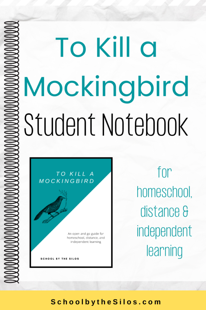 To Kill a Mockingbird Homeschool Workbook| School by the Silos