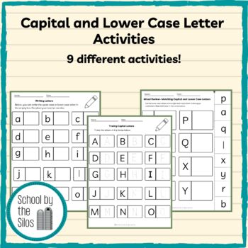 Capital and Lower Case Letters